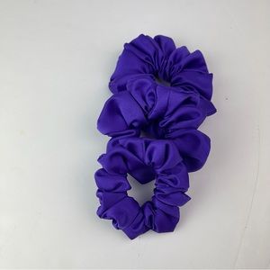 Set of 3 Handmade Satin Scrunchie